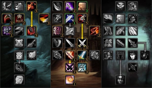 Combat swords rogue spec 19-32-0