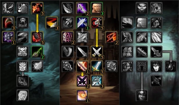 Combat swords rogue spec 19-32-0